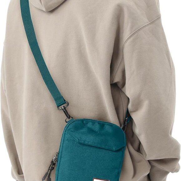 Mini Crossbody Bag Shoulder Bag for Men, Small Messenger Satchel Bag for Women - Picture 1 of 9